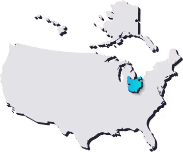 Ohio's map